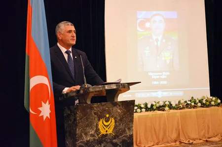 Vətən Müharibəsi Qəhrəmanı Elçin Mansurovun anım mərasimi keçirilib