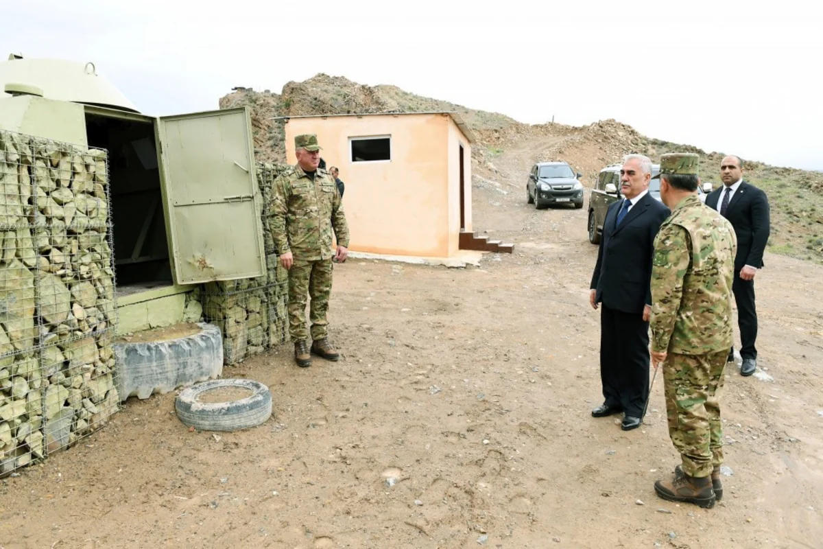 Vasif Talıbov cəbhə xəttində olub