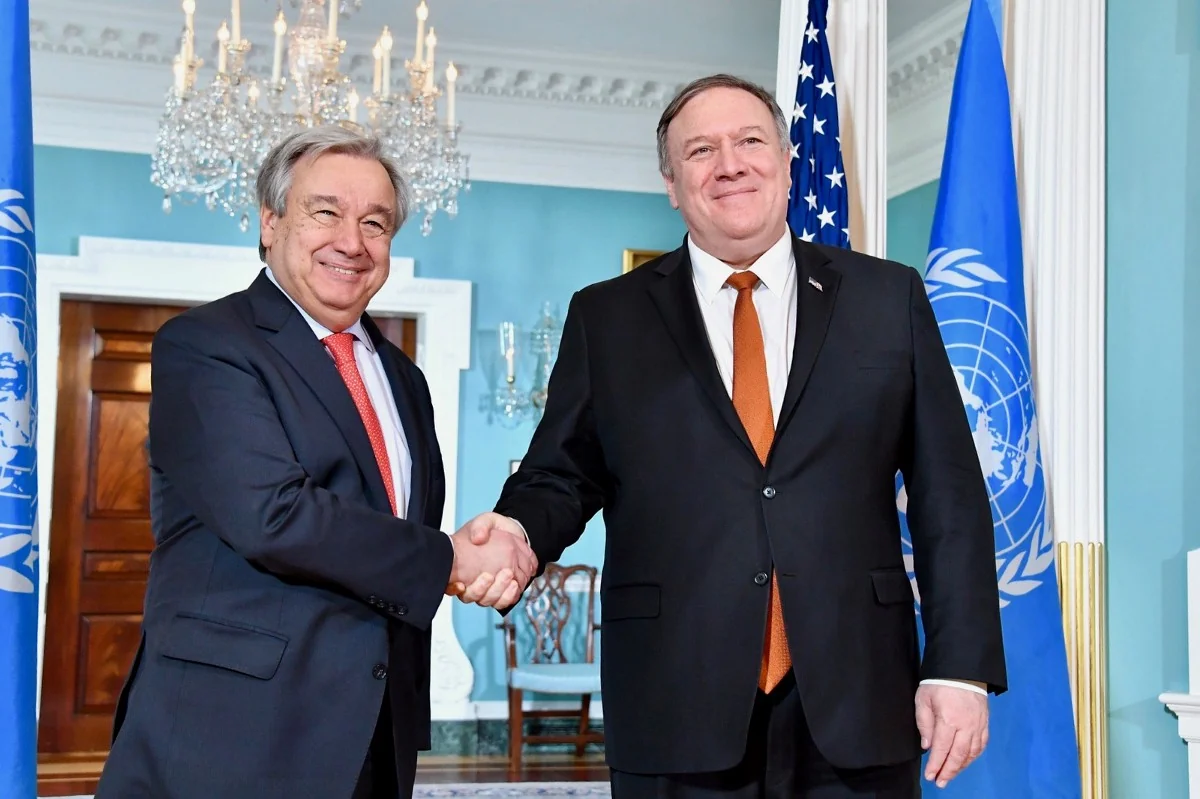 Генсек ООН и госсекретарь США проведут встречу по Ирану