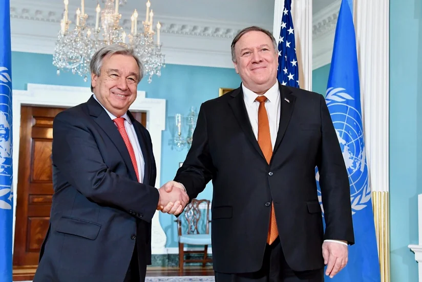Генсек ООН и госсекретарь США проведут встречу по Ирану
