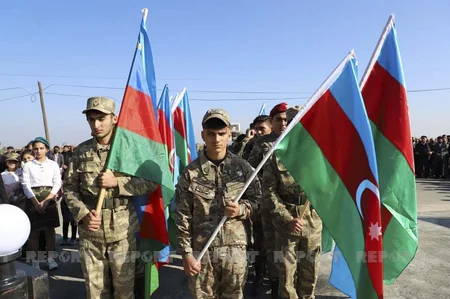 Vətən müharibəsi şəhidlərinin ildönümü Neftçalada qeyd olunub