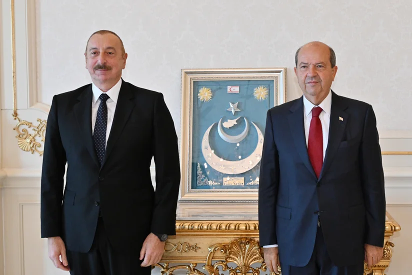 Ersin Tatar Prezident İlham Əliyevi təbrik edib