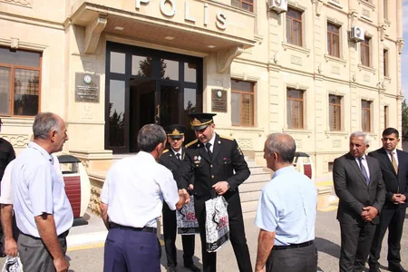 Sabirabad, Hacıqabul və Zərdabda Polis Günü qeyd edilib
