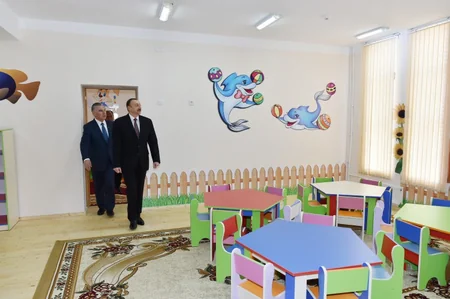 ​Prezident İlham Əliyev Bərdəyə səfər edib