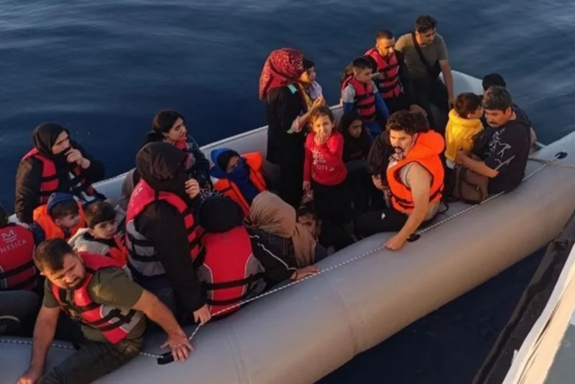 Türkiyə sahillərində onlarla qanunsuz miqrant xilas edilib