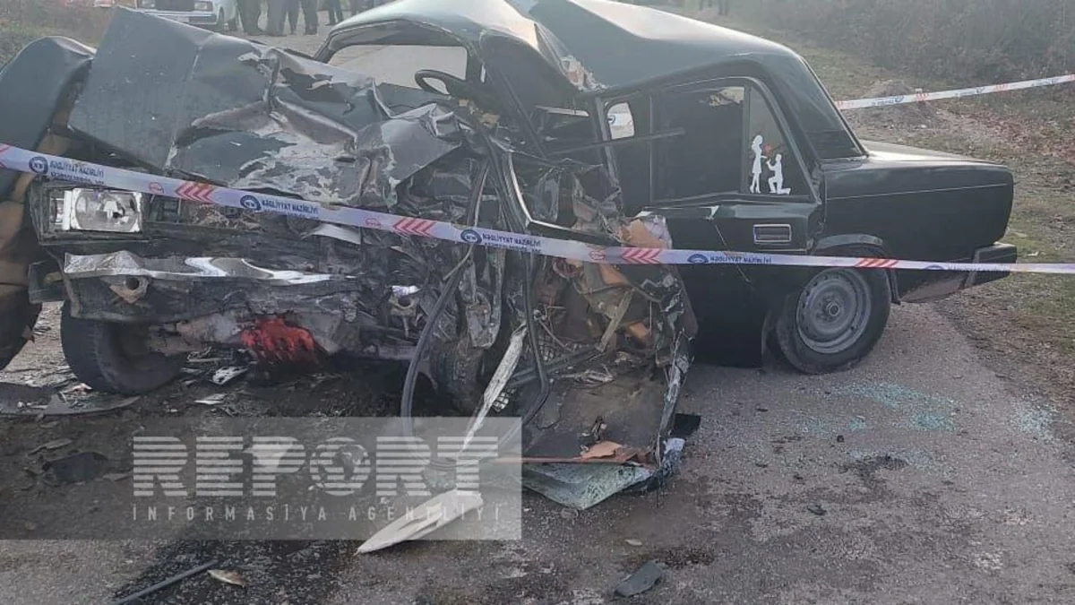 Qusarda ağır yol qəzası olub, ölən və yaralanan var