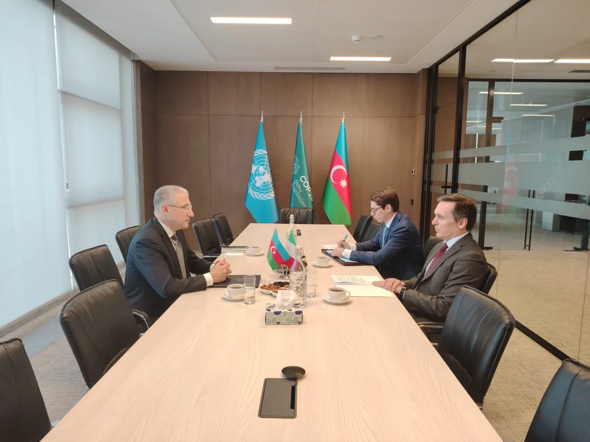 Azerbaijan, Italy explore prospects for green future