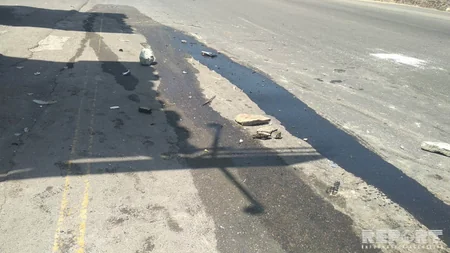 Tovuzda iki avtomobil toqquşub, yaralılar var - FOTO