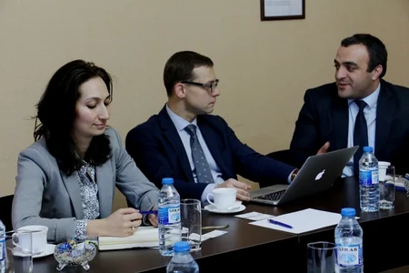 Azərbaycanın Bank Ombudsmanı Avropa İttifaqının ekspertləri ilə görüşüb