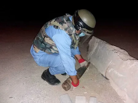 Bilgəhdə top mərmisi tapıldı