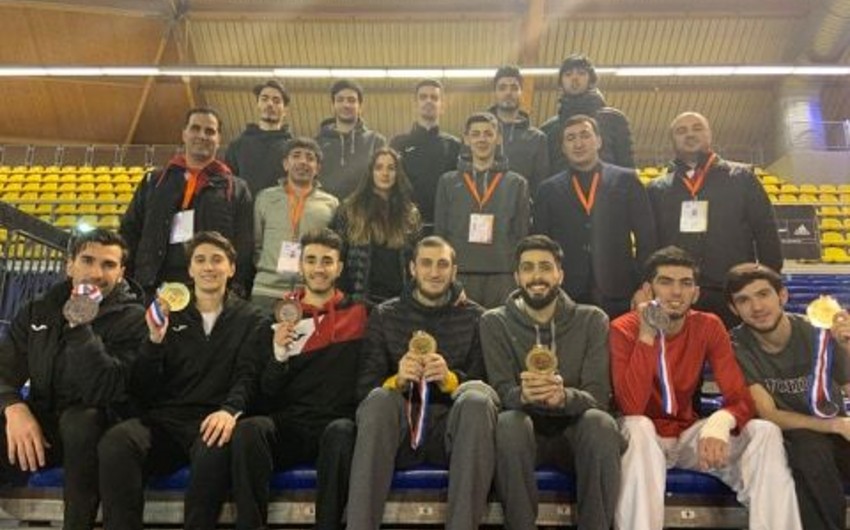 Azərbaycan taekvondoçuları Niderlandda 7 medal qazandı