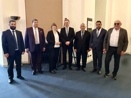 Azərbaycanın yəhudi icmasının rəhbərləri Almaniya rəsmiləri ilə görüşüb