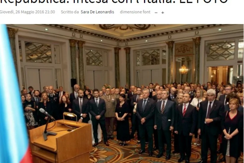 İtaliya mətbuatında Respublika Gününə həsr olunmuş video-reportaj verilib - VİDEO