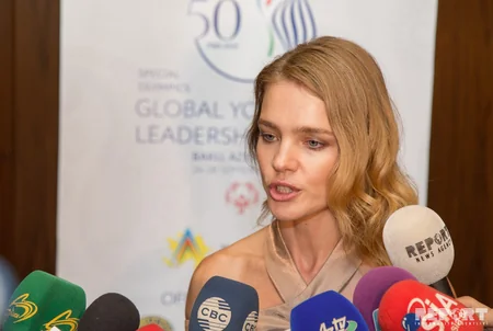 Beynəlxalq Xüsusi Olimpiya Komitəsinin 50 illik yubileyi Bakıda qeyd olunur - FOTO