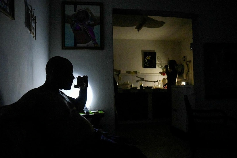 Kubada İES-in fəaliyyətinin dayanması nəticəsində elektrik enerjisi kəsilib