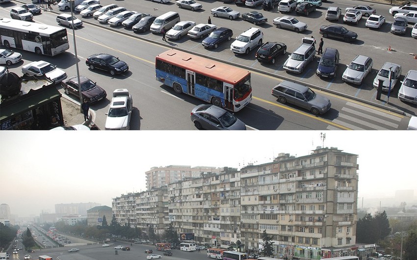 Şamaxinkada yerləşən avtomobil tuneli üzərindəki parklanma yeri ləğv edilib