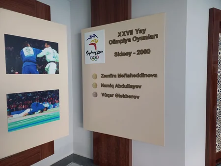 Şəki olimpiya idman kompleksində bir sıra təmir-bərpa işləri həyata keçirilib