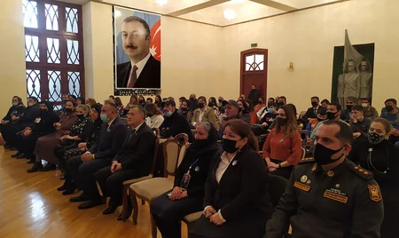Şəhid Fərid Məhərrəmovun xatirəsinə həsr olunan anım mərasimi keçirilib