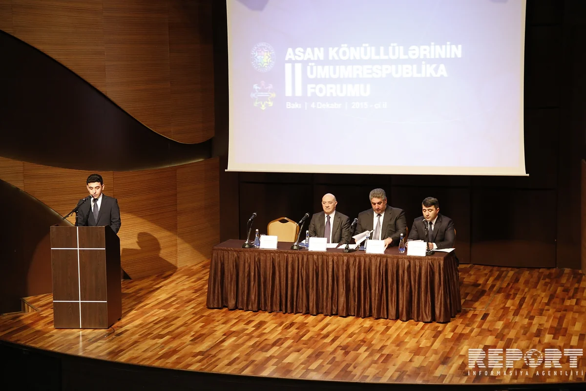 ASAN Könüllülərinin II ümumrespublika forumu keçirilib - FOTO