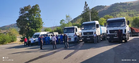 Восстанавливается водоснабжение города Лачын, сел Сус и Забух