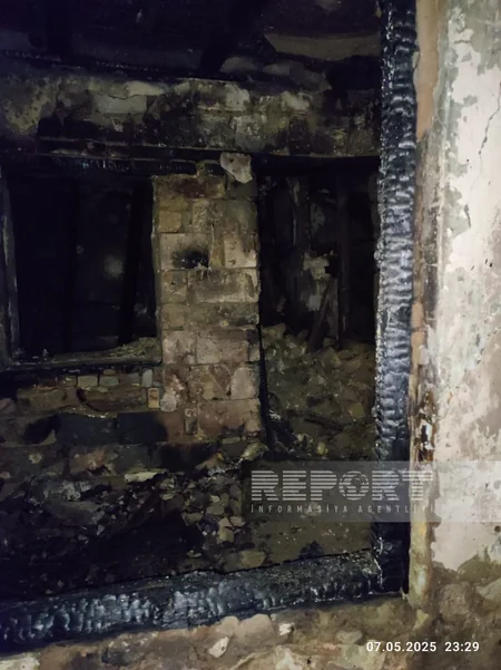 Nəsimi rayonunda yaşayış evindəki yanğın söndürülüb - YENİLƏNİB-2