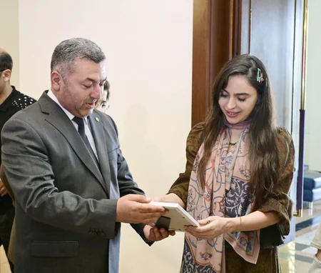 Лейла Алиева и Арзу Алиева посетили Нахчыван