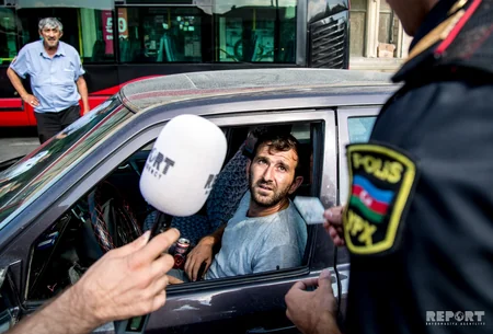Yol polisi Xətai rayonunda profilaktik-maarifləndirmə tədbirləri keçirib - FOTOLAR - VİDEO - YENİLƏNİB