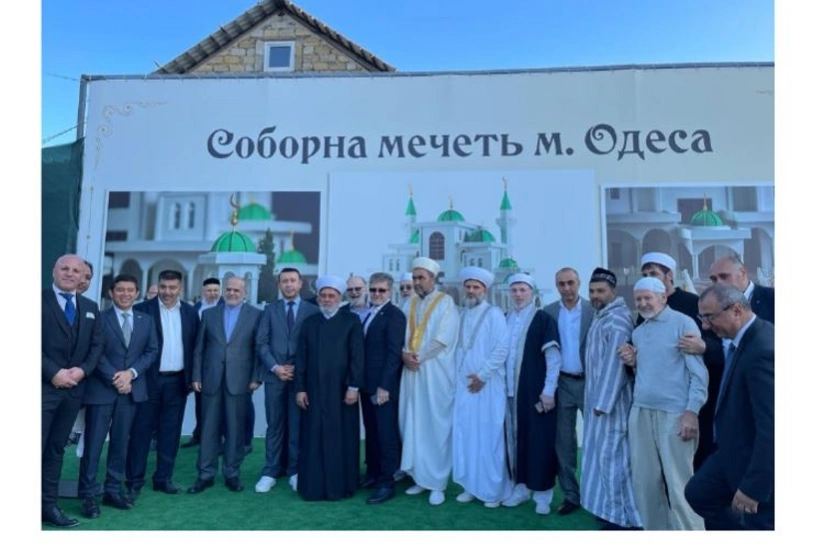 Ukraynanın Odessa şəhərində yeni məscidin təməli qoyulub