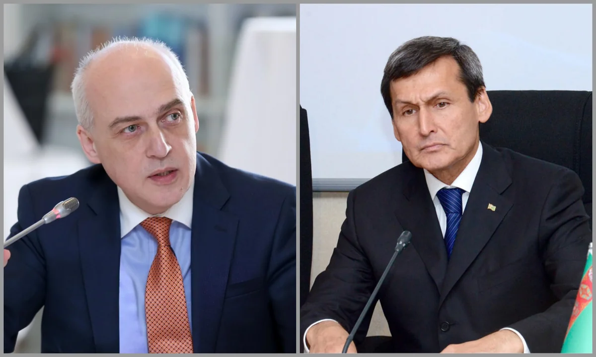Gürcüstan və Türkmənistanın XİN başçıları onlayn formatda görüş keçirib