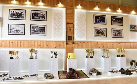 President Ilham Aliyev attends opening of Qarabag Equestrian Complex