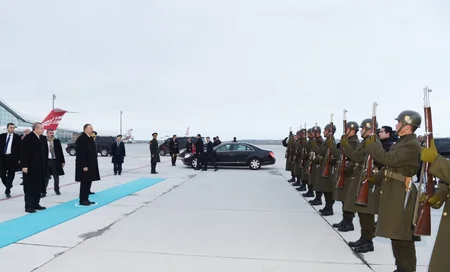 President Ilham Aliyev ended his working visit to Kars