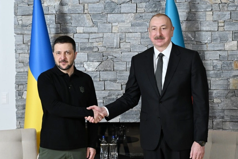 Prezident İlham Əliyev Volodimir Zelenskini təbrik edib