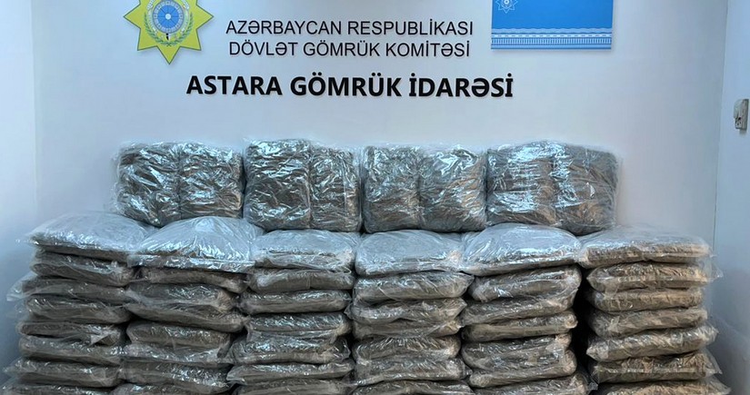 İrandan Rusiyaya aparılan qarpız yükündə 207 kq marixuana Azərbaycanda aşkarlanıb