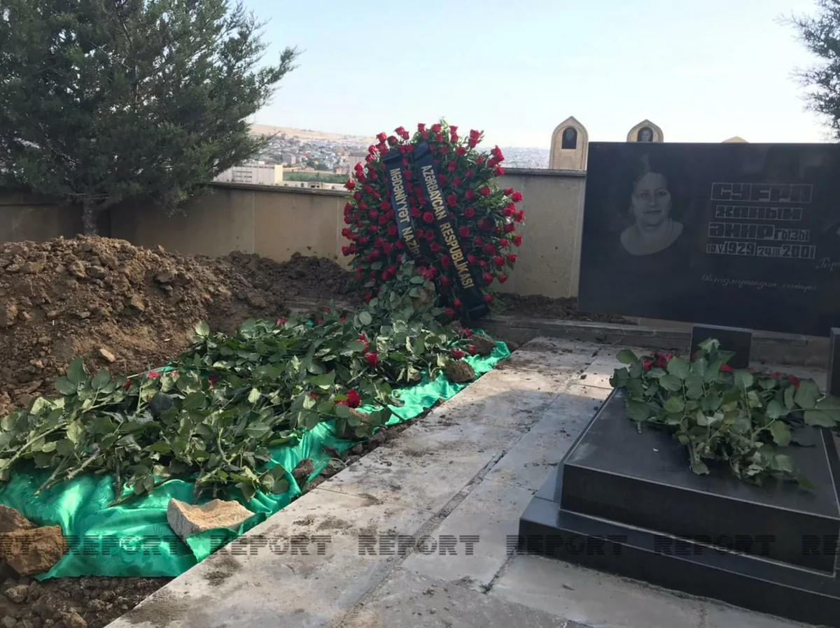 Zöhrə Abdullayeva dəfn olunub - VİDEO