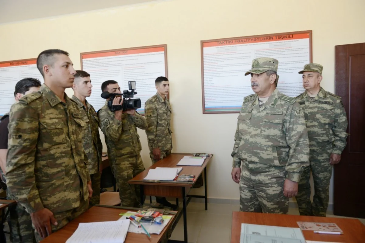 Zakir Hasanov viewed progress of field training sessions