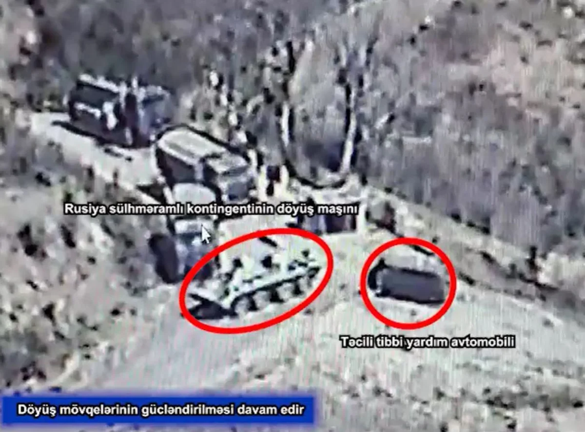 MoD: Illegal Armenian armed detachments use ambulances in military transport