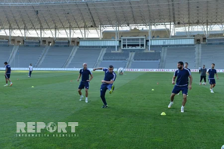 ​Qarabağ Çempionlar Liqası matçı öncəsi son məşqinə çıxıb