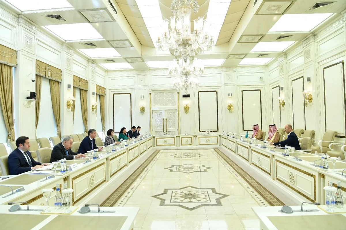 Sahibə Qafarova Səudiyyə Ərəbistanının Baş Audit Məhkəməsinin Prezidenti ilə görüşüb
