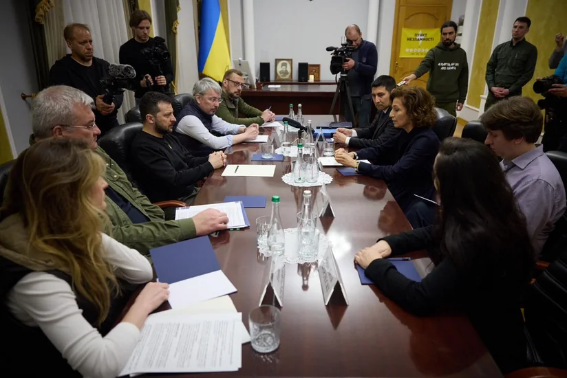 “Ukrayna səfərində ədalətdən danışan UNESCO 30 illik erməni vandalizminə hələ də susur” - RƏY