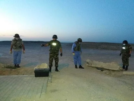 Bilgəhdə top mərmisi tapıldı