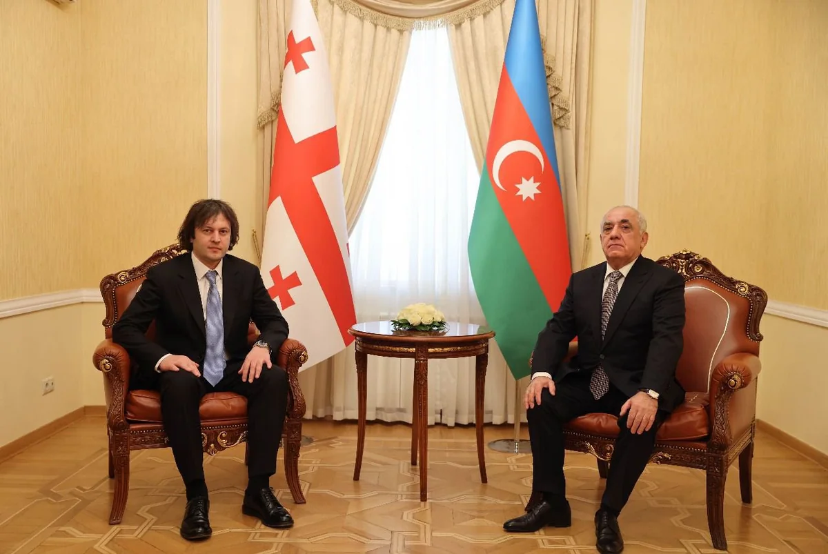 Georgian PM meets with Azerbaijani counterpart