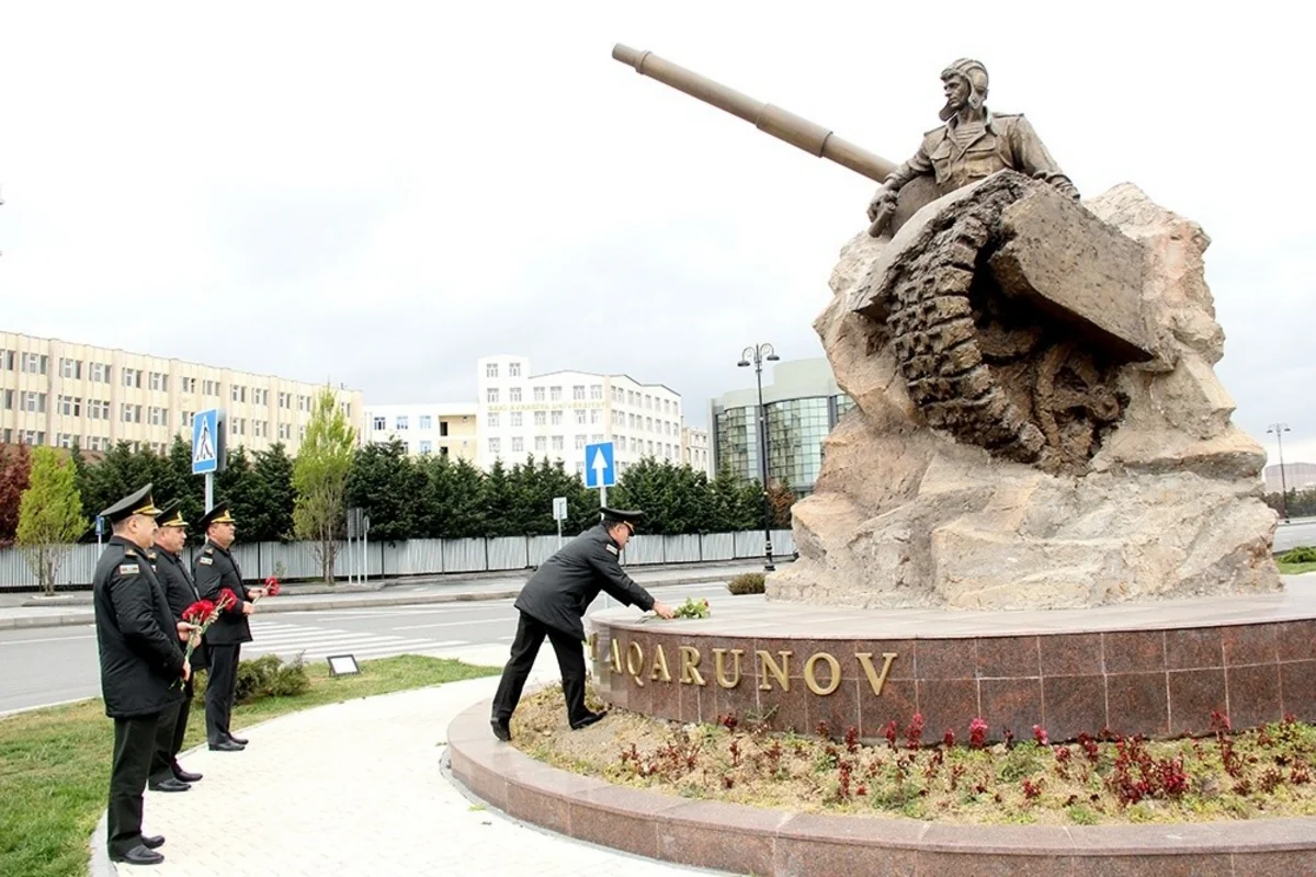 Azerbaijan National Hero Albert Agarunov's memory honored