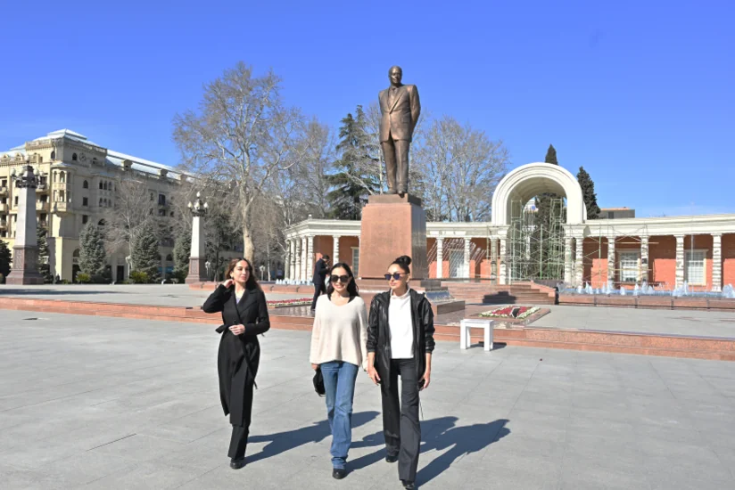 Birinci vitse-prezident Mehriban Əliyeva Gəncə şəhərinə səfər edib