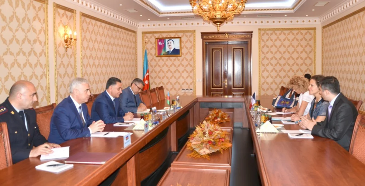 Ramil Usubov Fransanın Azərbaycandakı səfirini qəbul edib