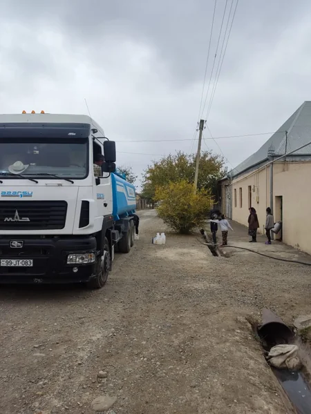 Göygöldə borca görə bir qrup sakinin suyu kəsilib