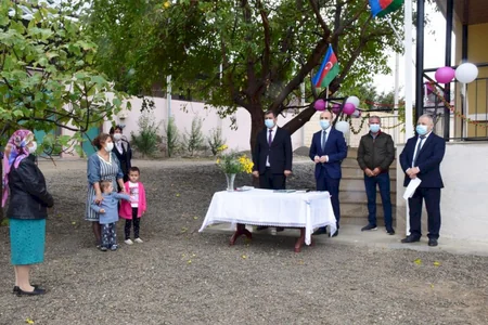 14 şəhid ailəsi və Qarabağ müharibəsi əlili evlə təmin olundu