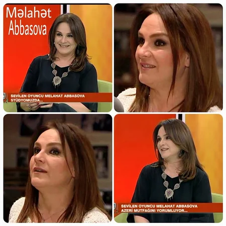 Məlahət Abbasova Bakıda yeni filmə çəkilib