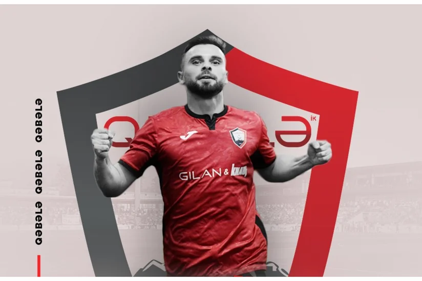 Qəbələ klubu futbolçusu ilə vidalaşıb