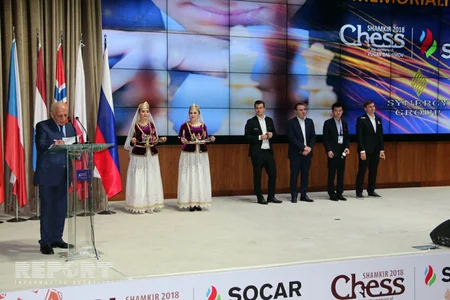 Shamkir Chess 2018in püşkatma mərasimi keçirilib - FOTO