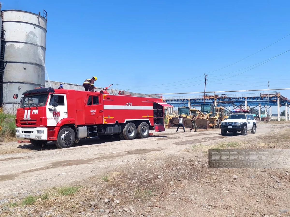 Sabirabadda FHN-in  komanda-qərargah təlimi keçirilib  